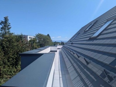 Neubau 3-Zimmer Penthouse mit Einbauküche und großer Dachterrasse!