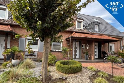Idyllisches Zuhause mit Wintergarten und Kamin:
Reihenhaus Nähe Aa-See