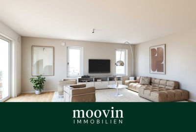 Luxuriöses Penthouse mit imposantem Panoramablick und zwei Außen- sowie einer privaten Dachterrasse