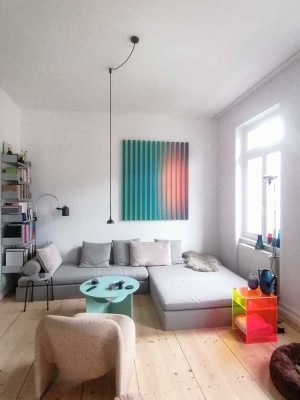Urbaner Lifestyle - 2-Zimmer Wohntraum mit Balkon und Wohnküche, unweit der Berger Straße.