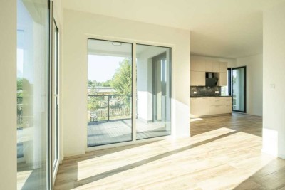 Geräumige & moderne Wohnung zum Erstbezug im "CUBE":  Preis/Leistung & Anbindung hervorragend!