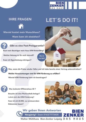 Let´s do it. Haus inklusive Grundstück