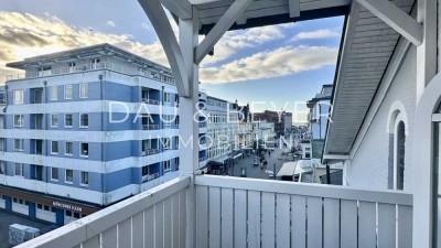 Über den Dächern von Westerland inklusive Meerblick! Vermietung nur an Unternehmer / Firmen!