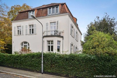 Stilvolles Wohnen in City-Ost - Altbauvilla-Etage mit Stellplatz | WAGNER IMMOBILIEN