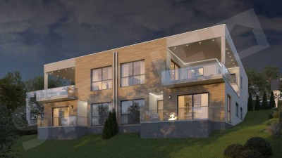 Rheinblick pur - Traumlage mit Architektenplanung