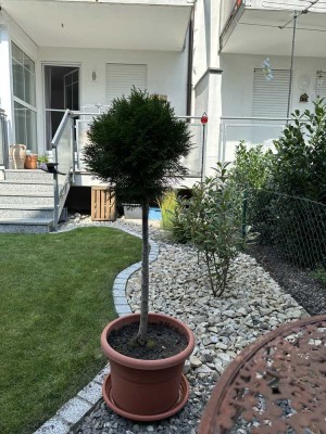 Charmante Gartenwohnung auf 2 Ebenen mit zusätzlich ausgebauten 33 qm Raumangebot im UG