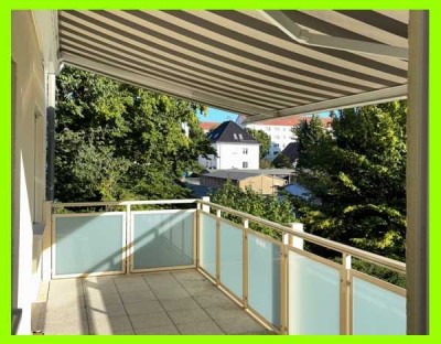Moderne 3-Raum-Wohnung mit Südbalkon und Einbauküche im 1.OG - perfekte Wohnlage - Garage im EG