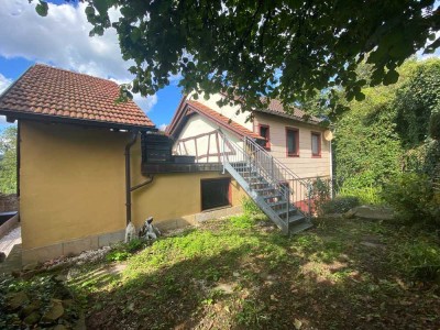 Bezugsfrei: Charmantes Haus mit Garten in der idyllischen Feste Dilsberg