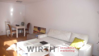 * 2 ZIMMER ZENTRAL RUHIG BALKON+ TEILMÖBLIERT*