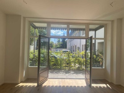 Lichtdurchflutete 2-Zimmer-Erdgeschosswohnung mit sonniger Terrasse