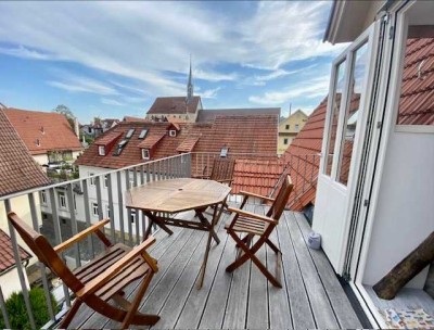 Sonnige und grosszügige 5,5-Zimmer Denkmal-Maisonette-Wohnung mit Terrasse in der Altstadt