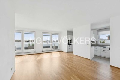 Exklusive Wohnung mit moderner Eleganz und Terrasse in begehrter Lage am Riedberg
