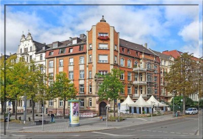 Sonnige 3-ZKB Wohnung in bekannten Jugendstilhaus, KS-Vorderer Westen