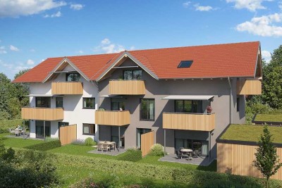 Wohnen wo andere Urlaub machen - Neubau mit 9 Einheiten am Waginger See