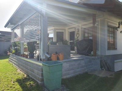 Wohnen - Arbeiten - Leben / Top Familien Haus mit PV, Büro &amp; Lager und neuer Terrasse Preis € 469 000.-