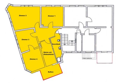 4-Zimmer-Wohnung / 12.2024 neue Fenster und Fassade