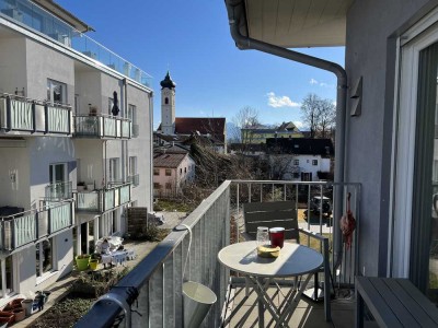 Helles Einzimmerappartement mit Küche und TG-Stellplatz