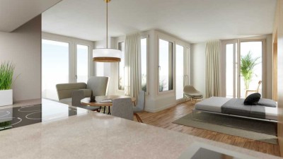 Studio mit Balkon in den Meiller Gärten