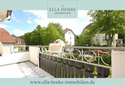 Traumlage Villenviertel: Sonnige 2-Zimmer-Wohnung in der Innenstadt, nahe Golfplatz, mit Garage.