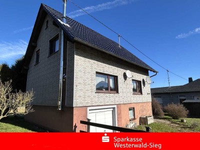 Nähe Hamm-Sieg, Einfamilienhaus mit tollem Panoramablick in absolut ruhiger Lage