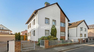 Teilvermietetes Zweifamilienhaus in ruhiger Lage von Rodgau mit Garten und Potenzial