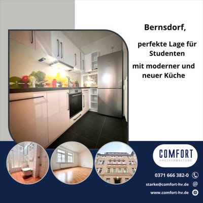 Bernsdorf - perfekte Studentenwohnung mit EBK !!