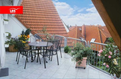 ***Exklusive Maisonette-Wohnung mit traumhafter Dachterrasse und Blick bis zum Taunus***