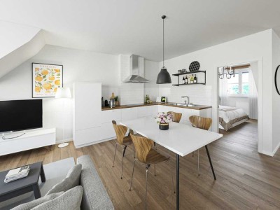 top Maisonette Wohnung mit Blick auf die Ostsee und Süd-West-Terrasse