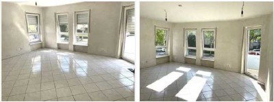 Erstbezug nach Sanierung mit Balkon: Stilvolle 4-Raum-Wohnung in Mainz Neustadt