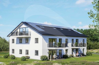 KFW40 mit QNG-Nachhaltigkeitssiegel: Hochwertige 3-Zimmer-Wohnung in Donaustauf/Sulzbach
