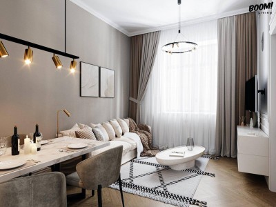 Lichtdurchflutete 2-Zimmer Wohnung, Nähe Augarten