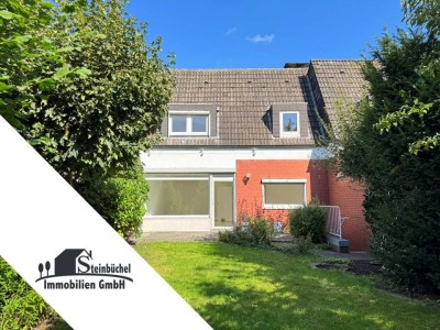Tolles Reihenmittelhaus mit 5 Zimmern, Süd-Garten, Vollkeller & Garage in MS-Gievenbeck!