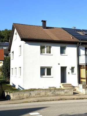 Reihenendhaus und Garage