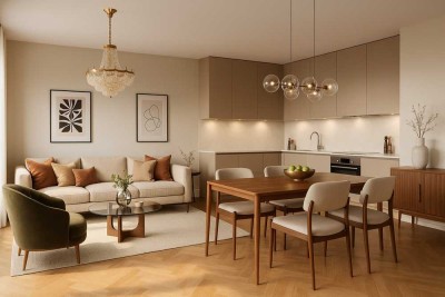Weißensee: ERSTBEZUG im NEUBAU: LUXUS Dachgeschoss-Maisonette-Whg mit 5-Zi. ca. 110 m² + 2 BALKONE