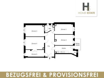 Familienwohnung - 5 Zimmer & Provisionsfrei