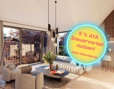 Alles außer gewöhnlich: Modernes Loft-Feeling mit Dachterrasse und Galeriebereich