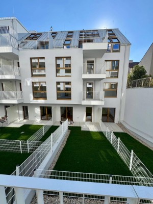 WOHNTRAUM WÄHRING: Wunderschöne 2-Zimmer-Wohnung mit Balkon und Gartenblick nahe Kutschkermarkt (Erstbezug)