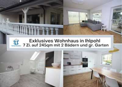 Exklusives Wohnhaus in Ihlpohl mit 7 Zi. auf 245qm und großem Garten