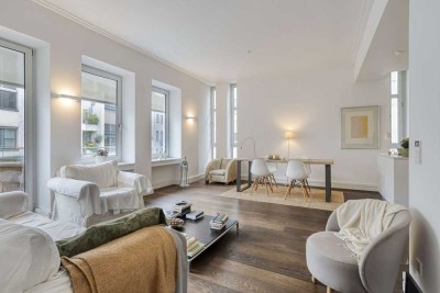 Premiumwohnen im Gerling Quartier – Exklusive 2-Zi-Wohnung mit Balkon & Concierge