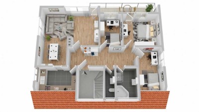 Mitten im Grünen – Großzügige 4-Zimmer-Wohnung mit Balkon und durchdachtem Grundriss