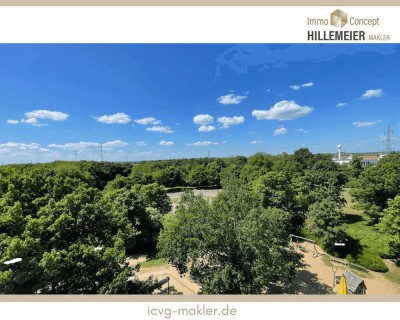 2-Zimmer-Wohnung mit Balkon und tollem Ausblick ins Grüne