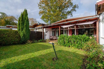 Gemütliche Ferienwohnung / Reihenhaus mit zwei Schlafzimmern, Terrasse und eigenem Garten in Cismar