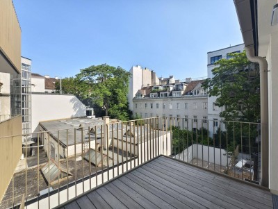 Das Stadthaus Miller - Großzügige 2 Zimmer mit Balkon &amp; Hofruhelage - Stil trifft Wohlfühlambiente - Nahe Mariahilfer Str. &amp; Westbahnhof