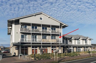 Für Personal: 2-Raum-Wohnung mit Innenausstattung, Balkon und EBK in List