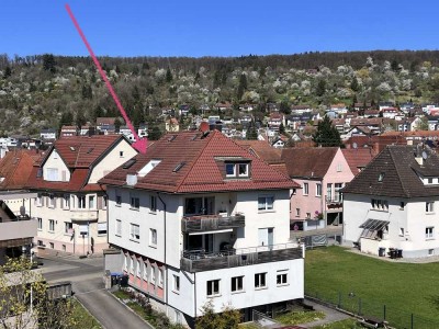 73207 Plochingen: 2-Zi-Wohnung im 3.OG mit Balkon