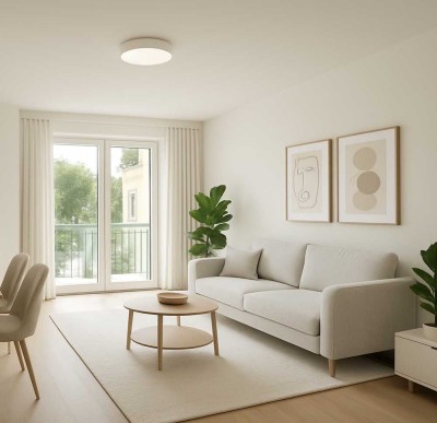 3-Zimmer-Wohnung mit 2 Sonnenbalkonen am Kurpark