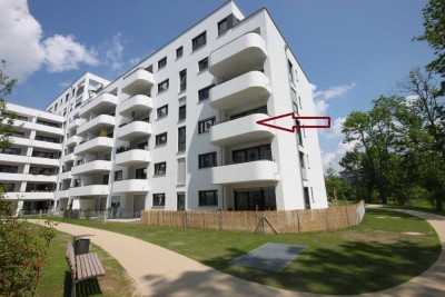 Exklusive 4-Zimmer-Wohnung mit Balkon, Aufzug und TG-Stellplatz am Lohwaldpark – Unterschleißheim