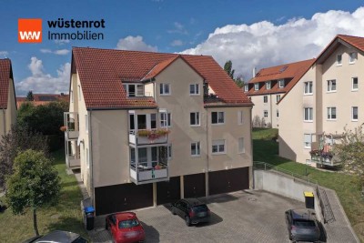 Sichere Wertanlage: Vermietete 3-Zimmer-Wohnung mit Balkon & Garage in ruhiger Lage von Nossen