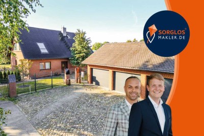 Exklusives Wohnjuwel mit einzigartiger Atmosphäre auf weitläufigem Grundstück in Uetz