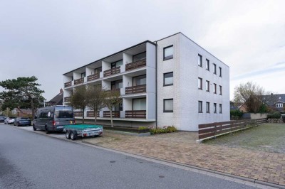 Im Herzen von Westerland - charmantes Apartment mit Loggia und Stellplatz